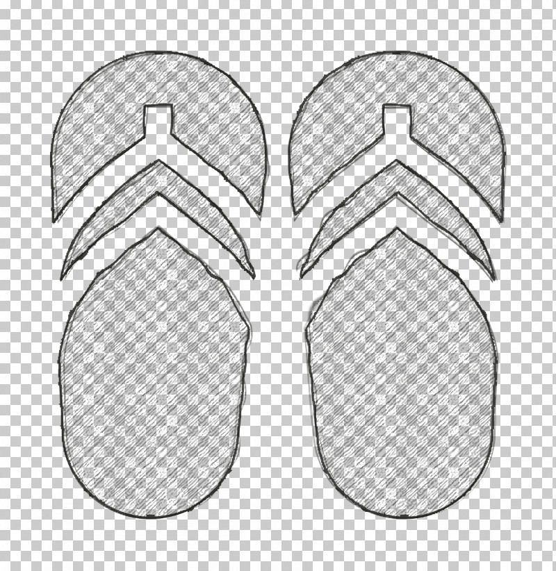 Flip Flops Icon Summer Clothing Icon Slipper Icon PNG, Clipart, Circle, Drawing, Flipflops, Flip Flops Icon, Footwear Free PNG Download