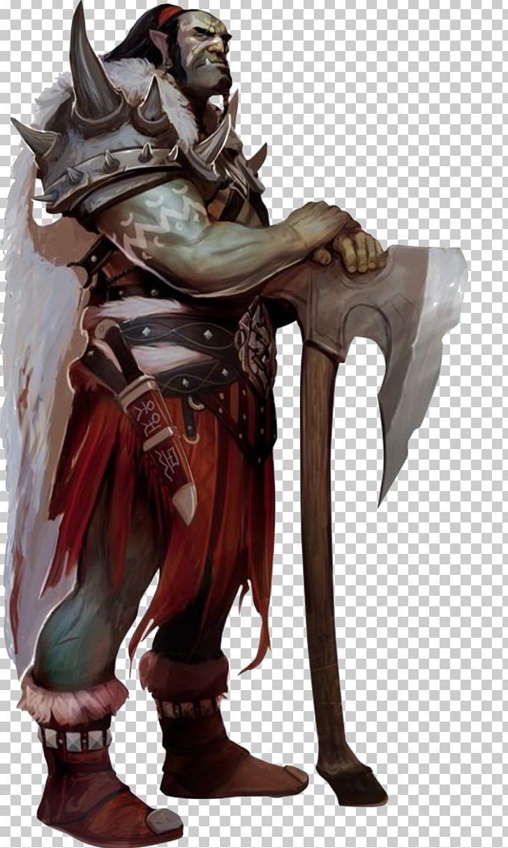 Pathfinder Roleplaying Game Dungeons & Dragons Half-orc Warrior PNG, Clipart, Action Figure, Amp, Armour, Barbarian, Dragons Free PNG Download