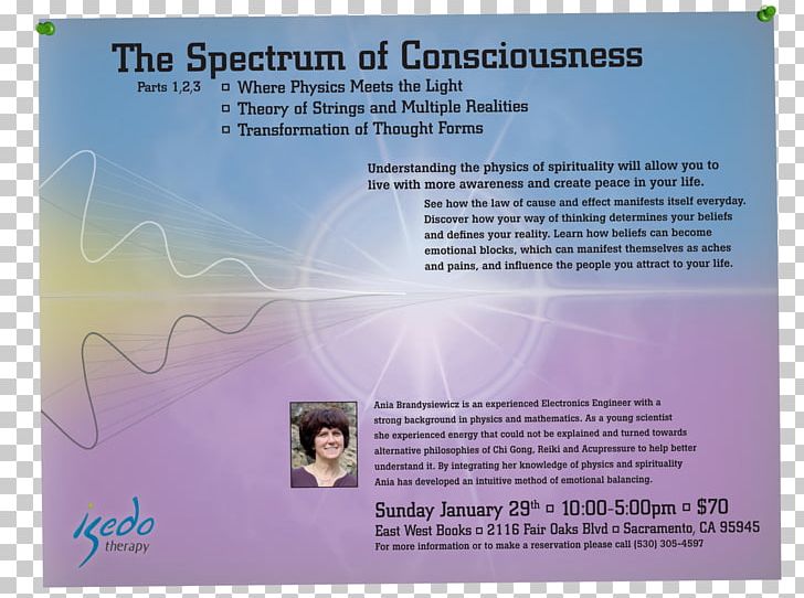 Advertising Flyer The Spectrum Of Consciousness Printing PNG, Clipart, Advertising, Awareness, Brochure, Concert, Consciousness Free PNG Download