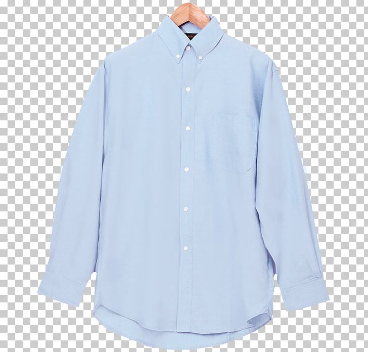 Dress Shirt Sleeve Collar Blouse Clothing PNG, Clipart, Blouse, Blue, Button, Cambric, Camp Shirt Free PNG Download