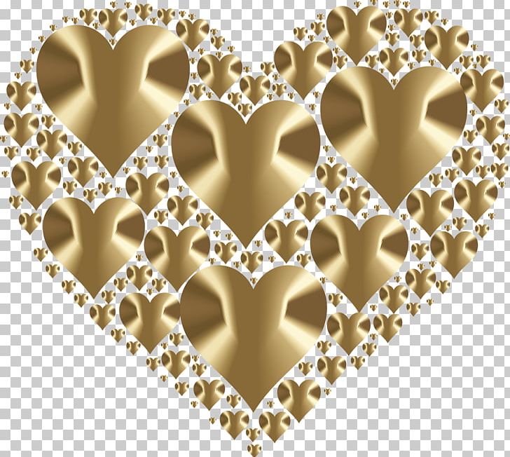 Love Heart Romance PNG, Clipart, Desktop Wallpaper, Gold Heart, Happiness, Heart, Love Free PNG Download