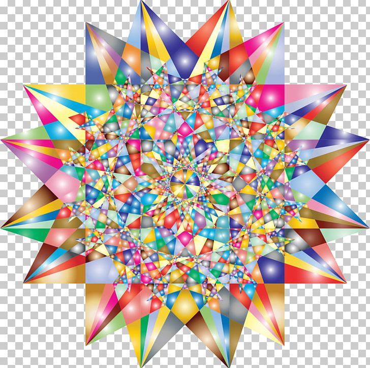 Star Geometry Symmetry Triangle Shape PNG, Clipart, 7 Variation 2, Art, Art Paper, Chromatic Star, Color Free PNG Download