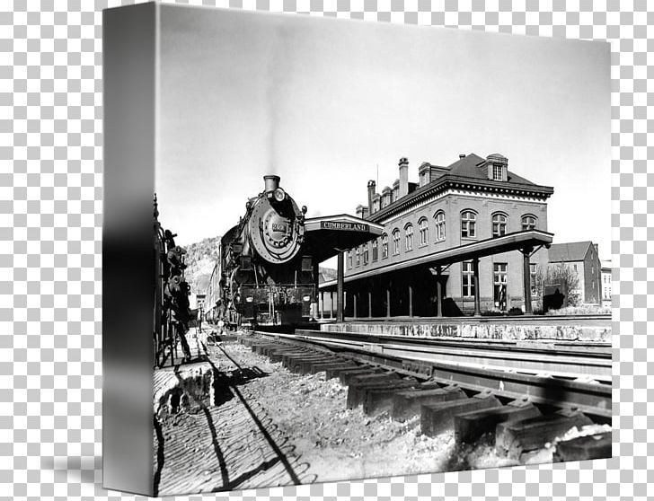 Western Maryland Scenic Railroad Rail Transport Train Locomotive PNG, Clipart, Black And White, Caboose, Cumberland, Elkins, Facade Free PNG Download