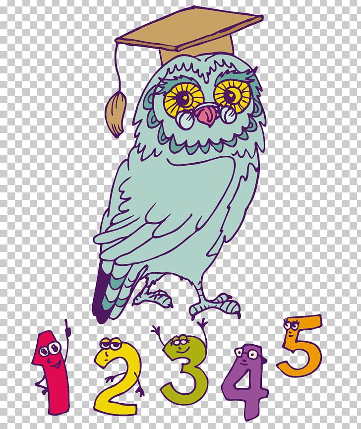 Owl School PNG, Clipart, Animals, Area, Art, Artwork, Bachelor Cap Free PNG Download