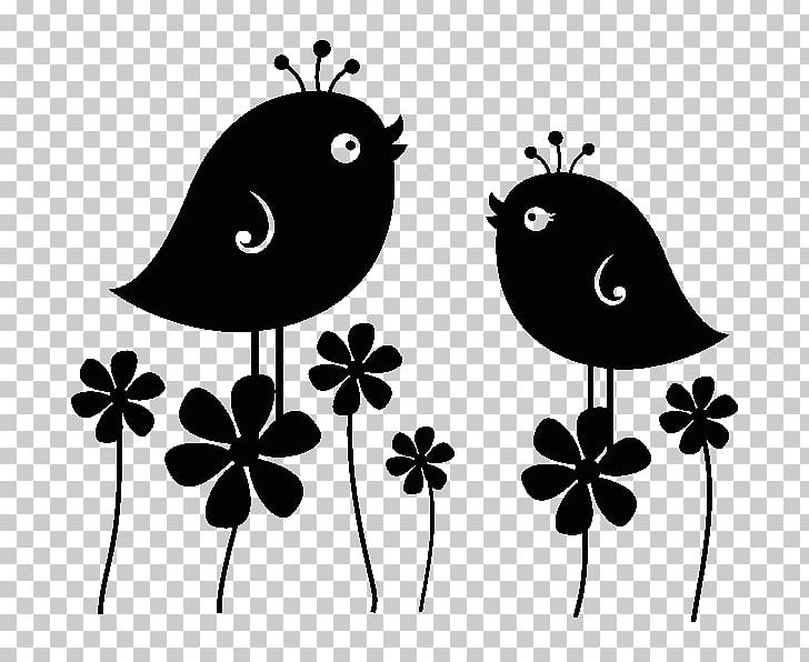 Sticker Wall Decal Vinyl Group PNG, Clipart, Animals, Artwork, Bird, Black And White, Branch Free PNG Download
