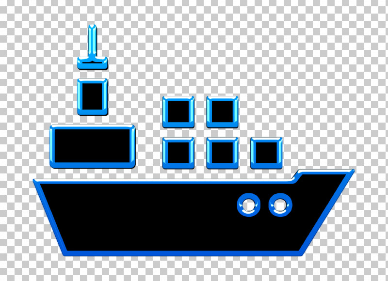 Ship Icon Sharing Out Icon Boat With Containers Icon PNG, Clipart, Cargo, Containerization, Intermodal Container, International Trade, Logistics Free PNG Download