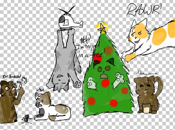 Christmas Tree Christmas Ornament Canidae Dog PNG, Clipart, Canidae, Carnivoran, Cartoon, Character, Christmas Free PNG Download