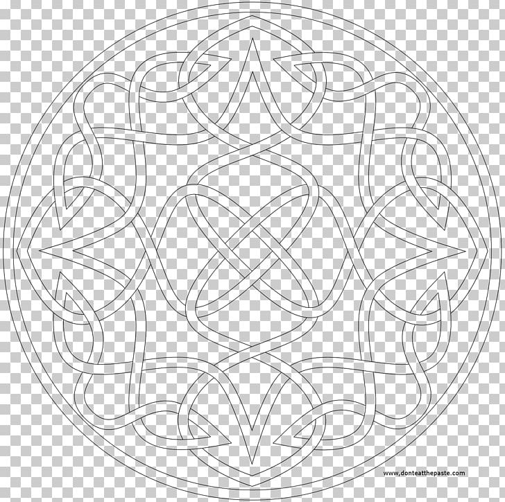 Circle Point White Sketch PNG, Clipart, Angle, Area, Artwork, Black And White, Celtic Free PNG Download