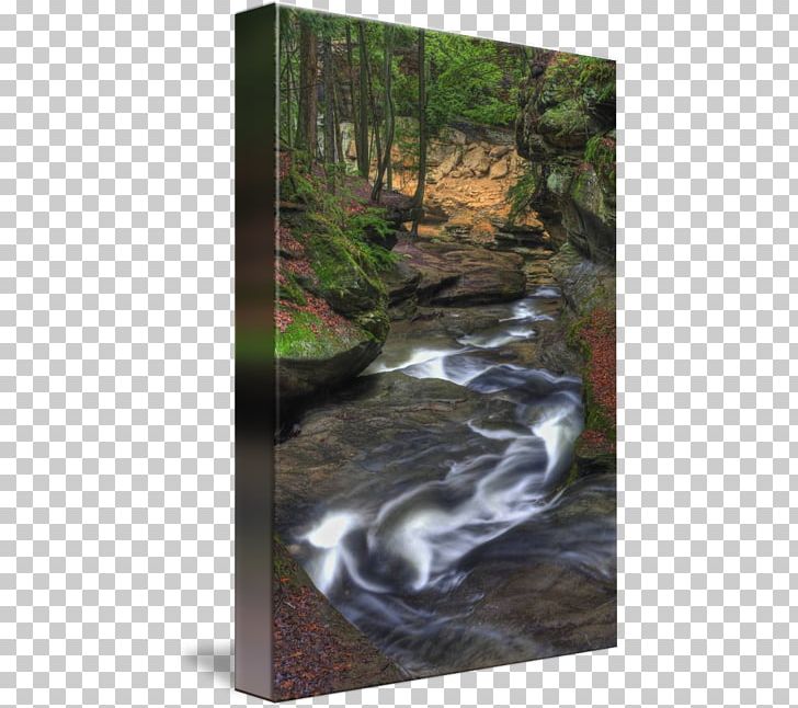 Hocking Hills State Park Waterfall Drawing Nature PNG, Clipart, Body Of Water, Creek, Download, Drawing, Fluvial Landforms Of Streams Free PNG Download