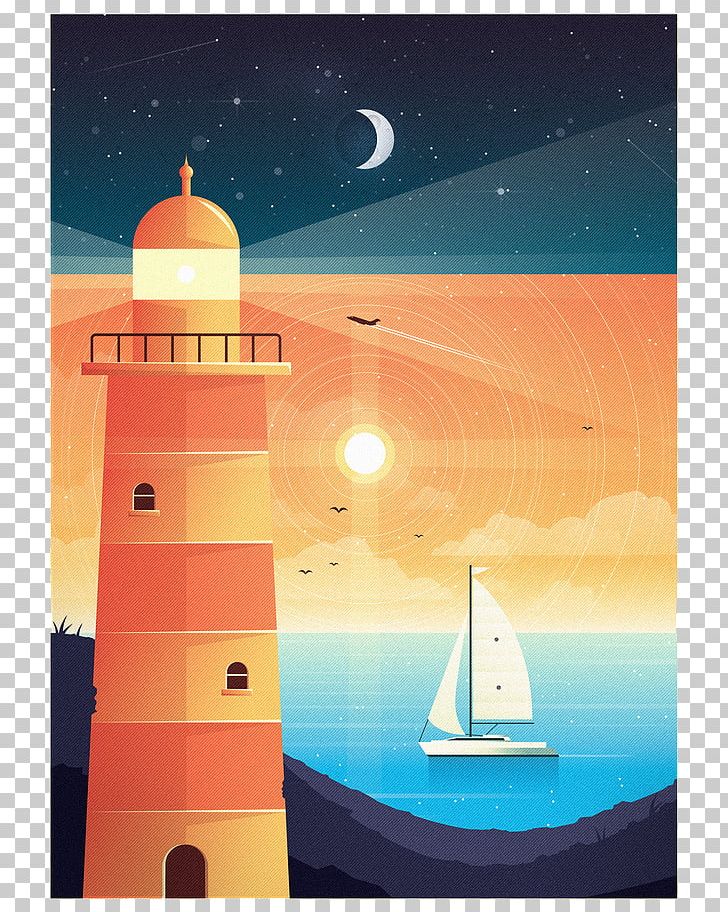 Lighthouse Illustration PNG, Clipart, Beacon, Calm, Computer Wallpaper, Download, Heat Free PNG Download