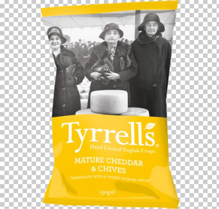 Potato Chip Tyrrells Crisp Junk Food PNG, Clipart, Brand, Cheddar Cheese, Cheese, Chili Pepper, Chives Free PNG Download