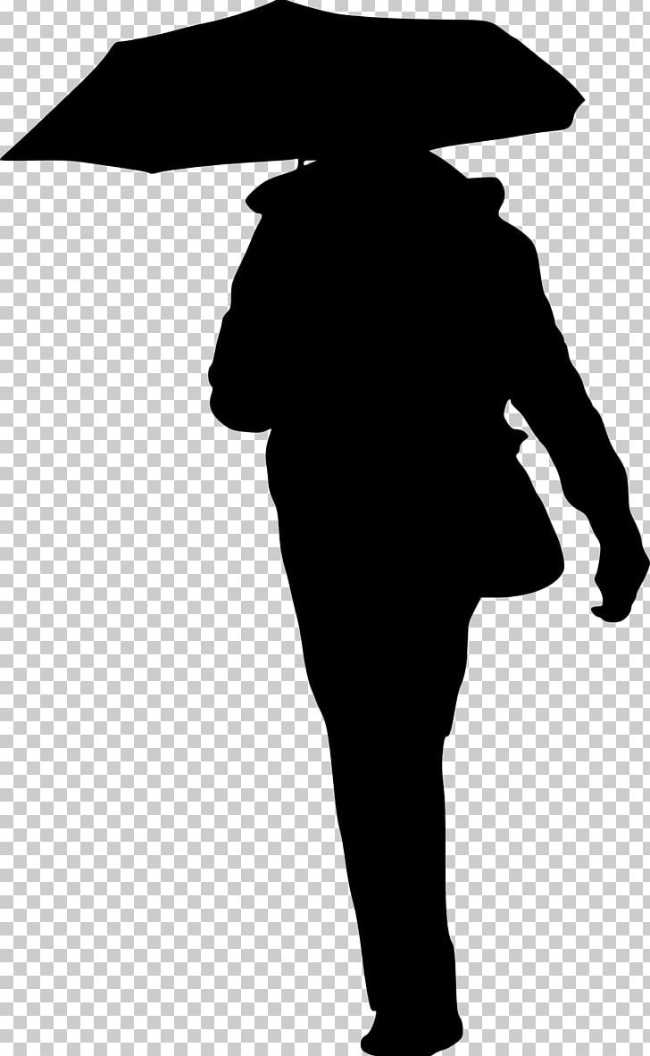 Silhouette Umbrella PNG, Clipart, Animals, Black, Black And White, Gentleman, Headgear Free PNG Download