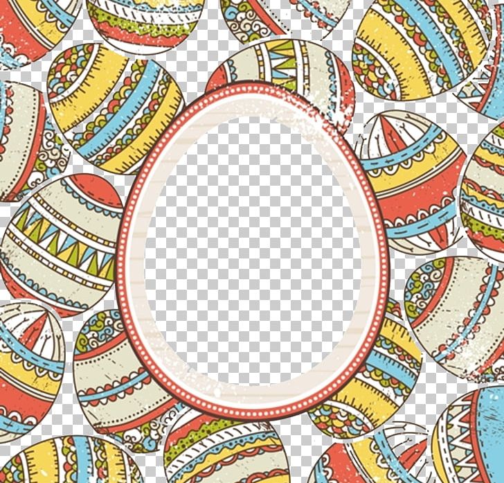 Easter Bunny Easter Egg PNG, Clipart, Area, Art, Border, Border Frame, Certificate Border Free PNG Download
