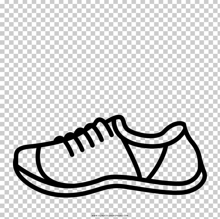 Shoe Drawing Sneakers Coloring Book Running PNG, Clipart, Artwork, Black, Black And White, Book, Brand Free PNG Download