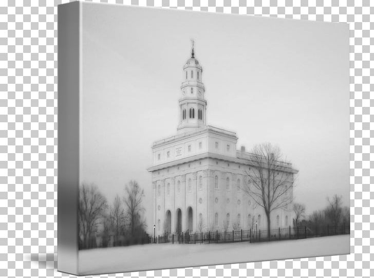 Nauvoo Chapel Gallery Wrap Canvas Photography PNG, Clipart, Art, Black And White, Building, Canvas, Chapel Free PNG Download