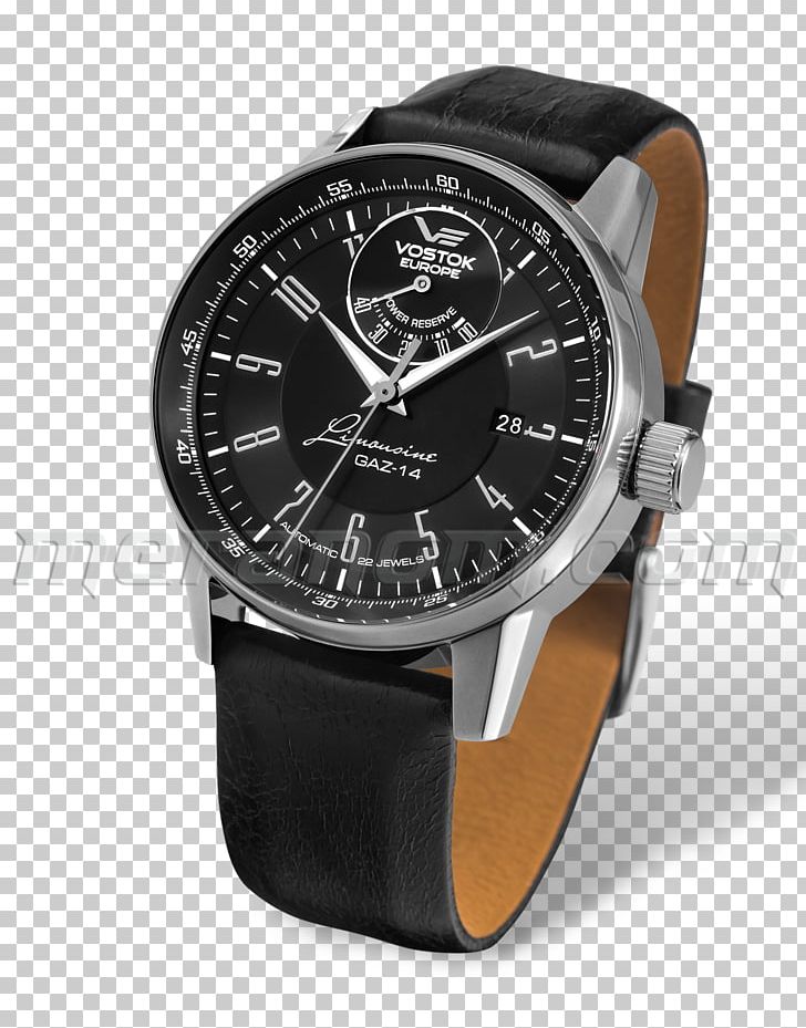 GAZ-14 Vostok Europe Power Reserve Indicator Automatic Watch PNG, Clipart, Accessories, Automatic Watch, Brand, Chronograph, Europe Free PNG Download