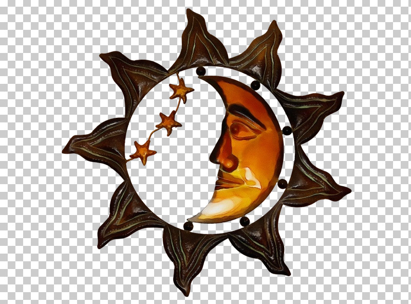 Metal Moon Sun Star Wall Sculpture PNG, Clipart, Copper, Crescent, Metal, Moon, Paint Free PNG Download