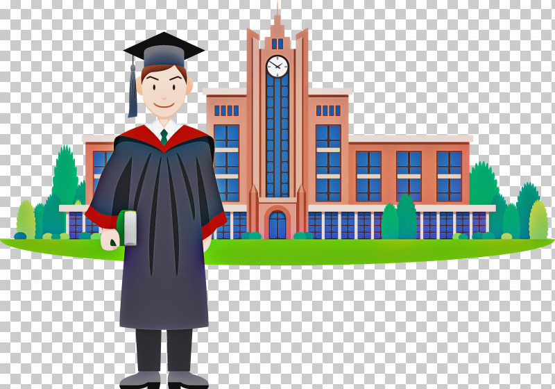 Graduation PNG, Clipart, Academic Dress, Cartoon, Graduation, Mortarboard, Phd Free PNG Download