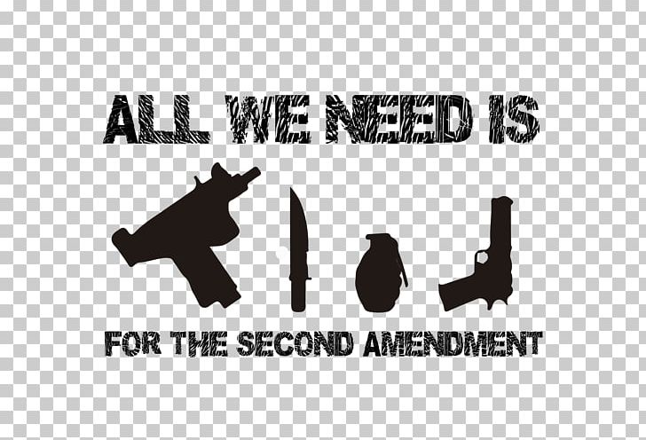 T-shirt Hoodie Second Amendment To The United States Constitution Firearm PNG, Clipart, Angle, Area, Black, Black And White, Brand Free PNG Download
