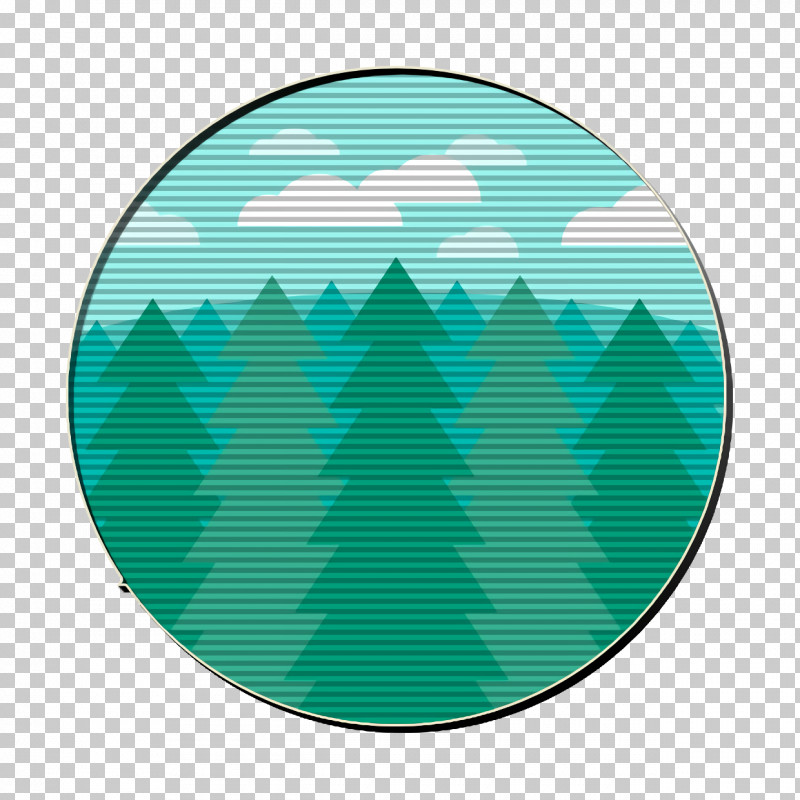 Tree Icon Spruce Icon Landscapes Icon PNG, Clipart, Aqua, Circle, Electric Blue, Green, Landscapes Icon Free PNG Download