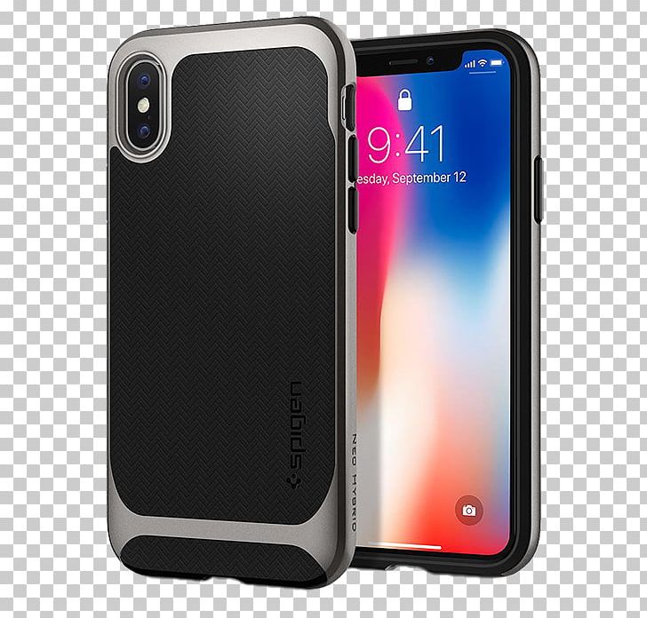 Apple IPhone X Silicone Case IPhone 6 IPhone 8 Spigen PNG, Clipart, Apple, Bumper, Case, Communication Device, Electronics Free PNG Download