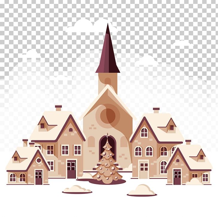 Illustration PNG, Clipart, Building, Castle, Chapel, Christmas Ornament, Church Free PNG Download
