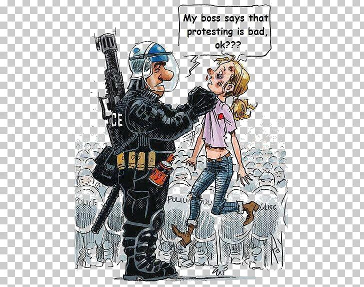 National Police Of Peru Politics Political Repression Protest PNG, Clipart, Caricature, Cartoon, Comics, Fiction, Fictional Character Free PNG Download