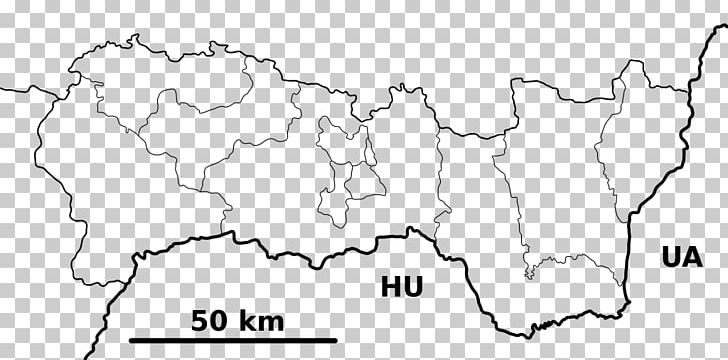 Map Žehra Tegenye Ťahyňa PNG, Clipart, Area, Black And White, Blank Map, Border, Diagram Free PNG Download
