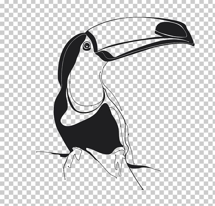 Penguin Design Beak Toucan PNG, Clipart, Animals, Beak, Bird, Black And White, Cartoon Free PNG Download