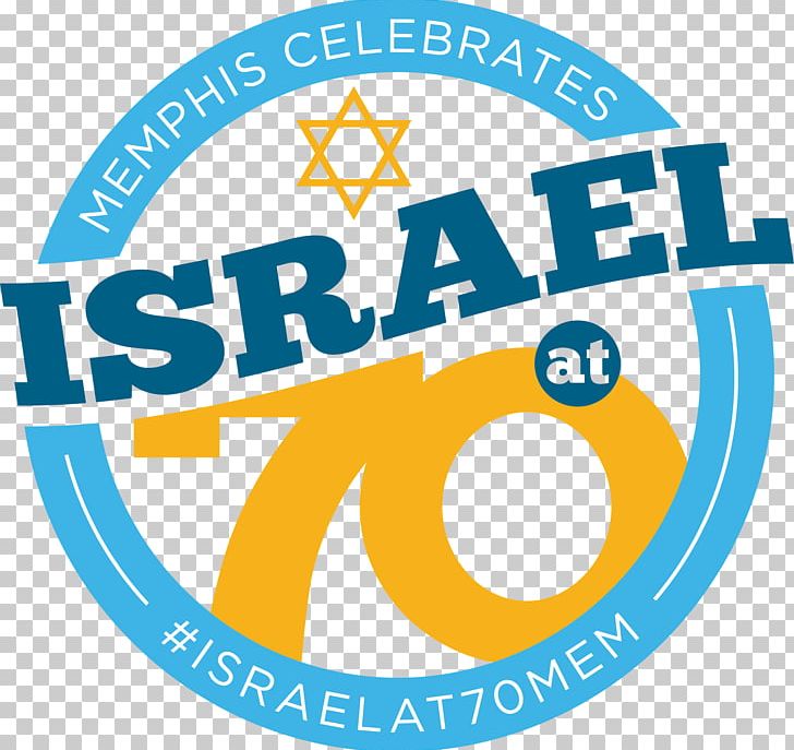 Israel Anniversary Happy Birthday Logo PNG, Clipart, 70 Anniversary, Anniversary, Area, Birthday, Blue Free PNG Download
