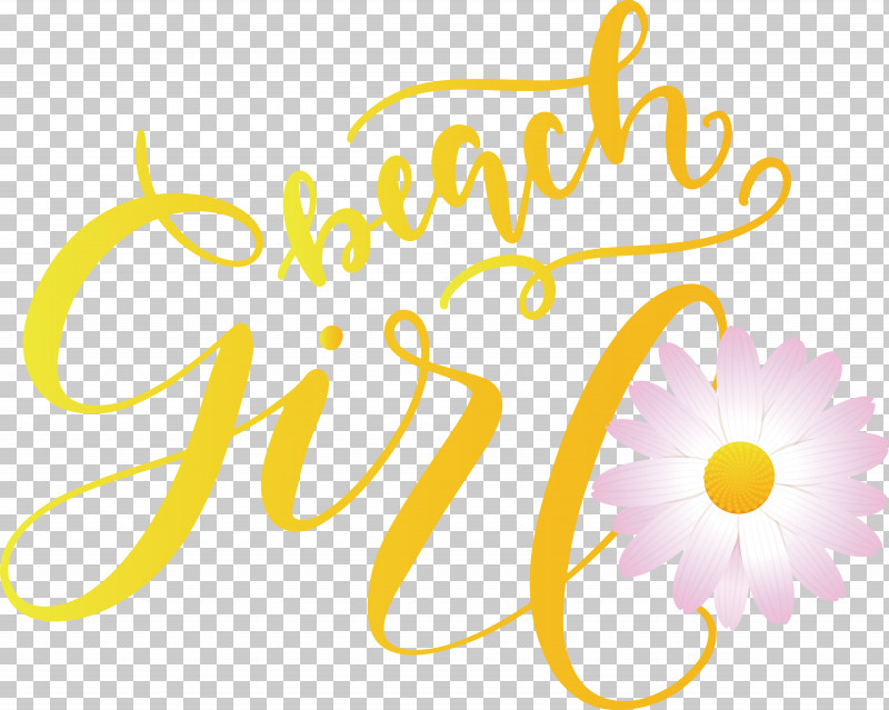 Beach Girl Summer PNG, Clipart, Beach Girl, Cut Flowers, Floral Design, Flower, Logo Free PNG Download