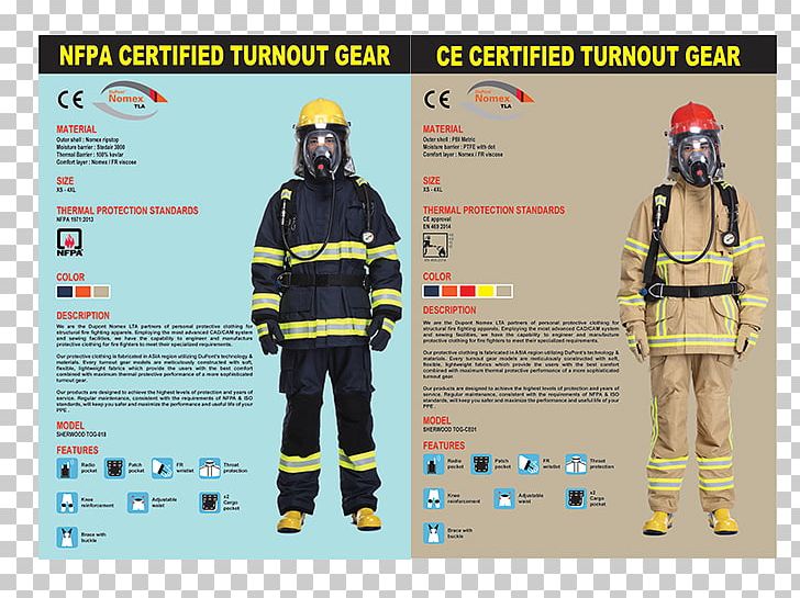 Bunker Gear Nomex Firefighter Boilersuit Firefighting PNG, Clipart, Arc Flash, Boilersuit, Bunker Gear, Fire, Firefighter Free PNG Download