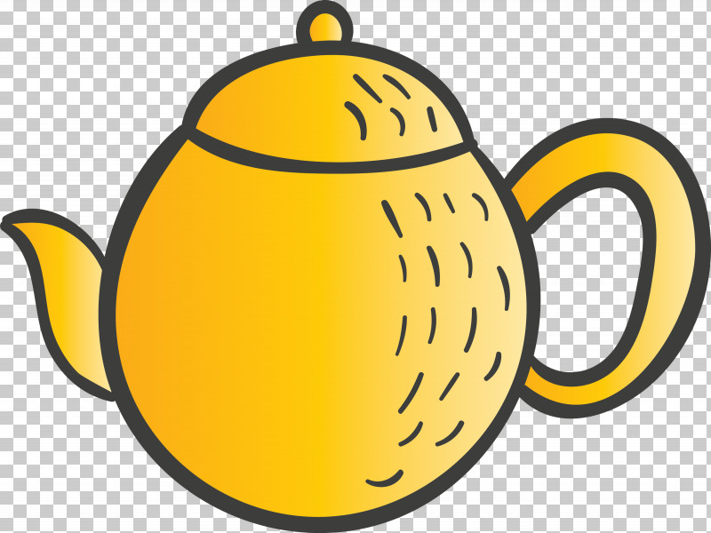 Teapot Kettle Tennessee Yellow Smiley PNG, Clipart, Kettle, Line, Meter, Smiley, Teapot Free PNG Download