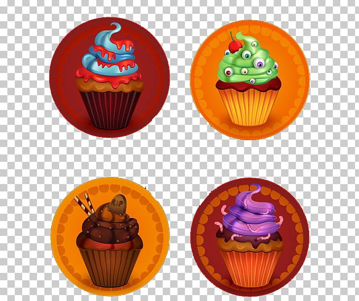 Cupcake Halloween Cake PNG, Clipart, Baking Cup, Birthday Cake, Cake, Cake Label, Cakes Free PNG Download