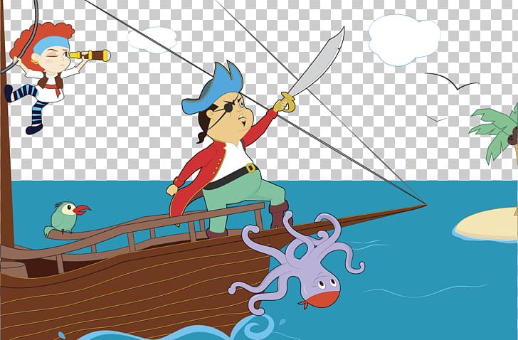 Piracy PNG, Clipart, Captain, Cartoon, Cartoon Pirate Ship, Crew, Fictional Character Free PNG Download