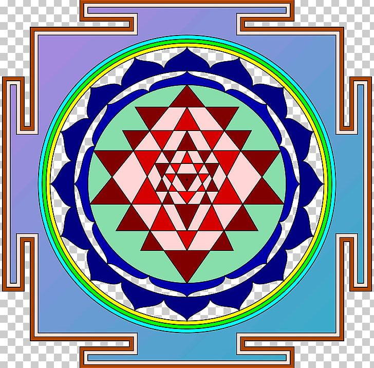 Lakshmi Sri Yantra Shiva Mandala PNG, Clipart, Area, Chakra, Circle, Ganesha, Hinduism Free PNG Download
