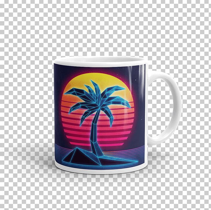 1980s Synthwave Art Desktop PNG, Clipart, 1980s, Art, Artist, Coffee Cup, Cup Free PNG Download