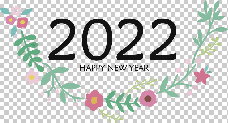 2022 Happy New Year 2022 New Year 2022 PNG, Clipart, Biology, Floral Design, Flower, Fruit, Line Free PNG Download