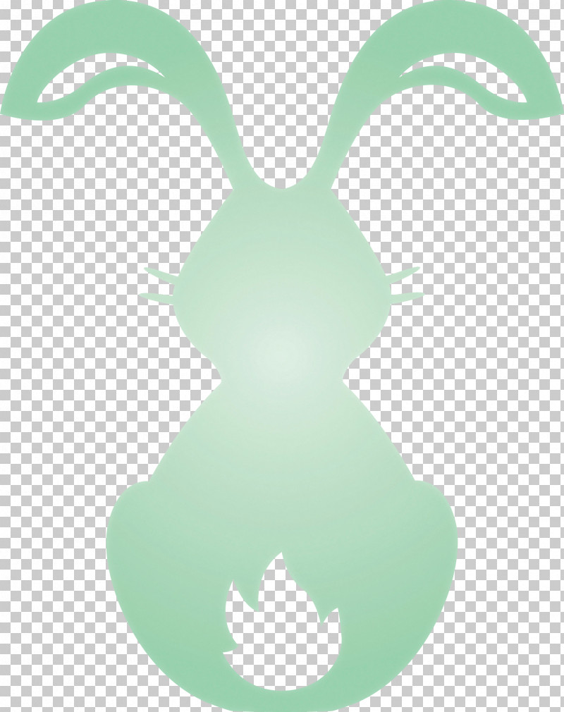 Cute Bunny Easter Day PNG, Clipart, Cute Bunny, Easter Day, Green Free PNG Download