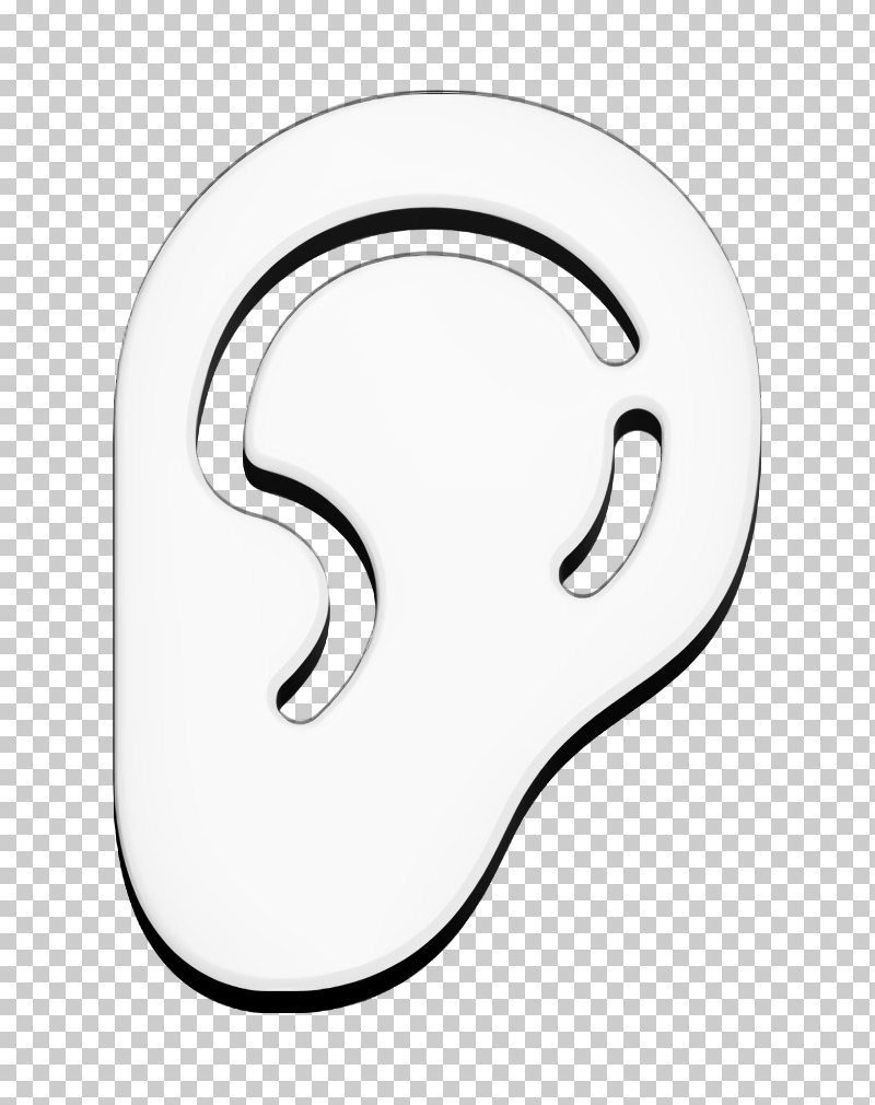 Ear Icon Hear Icon Medical Icon PNG, Clipart, Audio Equipment, Black And White M, Circle, Ear Icon, Education Free PNG Download