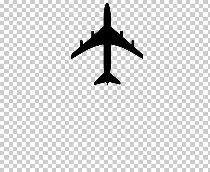 Airplane Silhouette PNG, Clipart, Aircraft, Airliner, Airplane, Angle, Black And White Free PNG Download