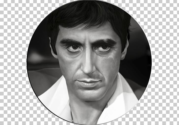 Al Pacino Tony Montana Scarface Portrait Drawing PNG, Clipart, Al Pacino, Black And White, Brian De Palma, Cheek, Chin Free PNG Download