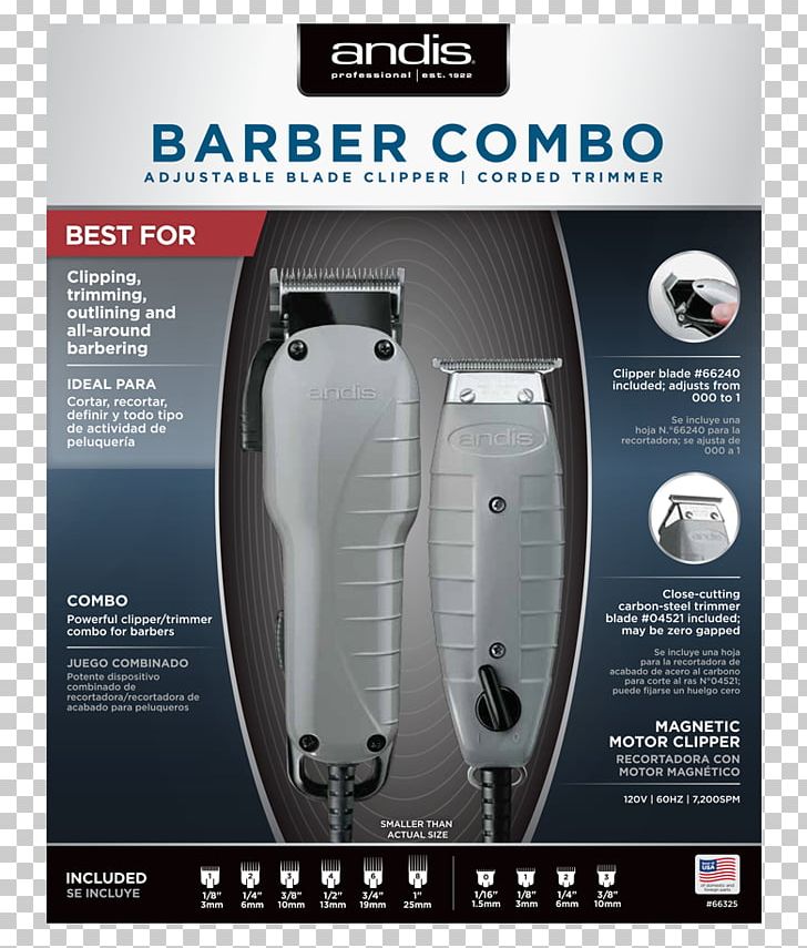 Hair Clipper Andis Barber Combo 66325 Andis Barber Combo 66325 PNG, Clipart, Andis, Andis Barber Combo 66325, Andis Trimmer Toutliner, Andis Ultraedge Bgrc 63700, Barber Free PNG Download