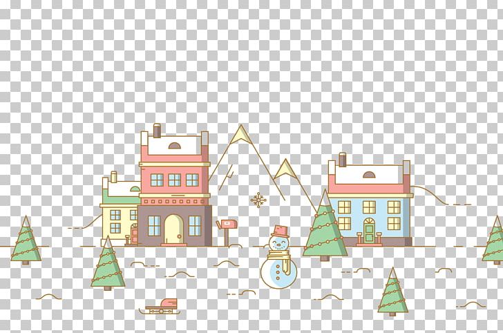 Cartoon Street PNG, Clipart, Building, Cartoon, Christmas, Comes Vector, Coming Free PNG Download
