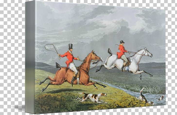 Fox Hunting Hunting Dog Painting PNG, Clipart, Art, Canvas, Canvas Print, Chew Toy, Dog Free PNG Download
