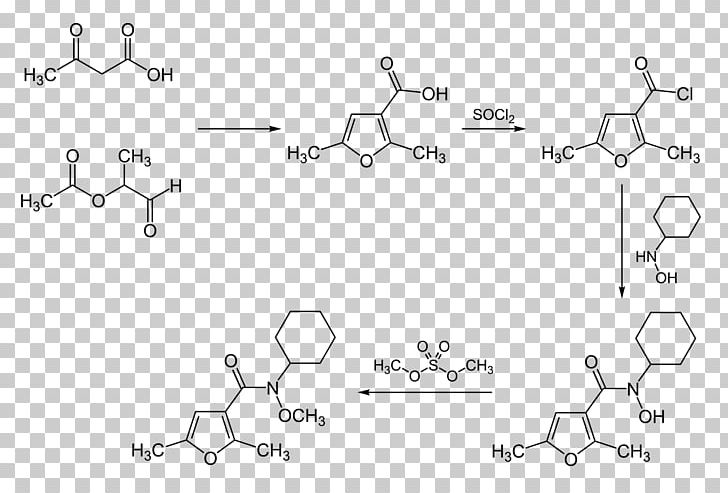 Furmecyclox 2-furamide Furan Chemical Compound Pentachlorophenol PNG, Clipart, Amoebiasis, Angle, Area, Auto Part, Black And White Free PNG Download