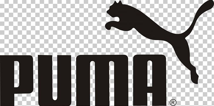 PUMA Logo Clothing PNG, Clipart, Adidas, Black And White, Brand, Carnivoran, Cat Like Mammal Free PNG Download