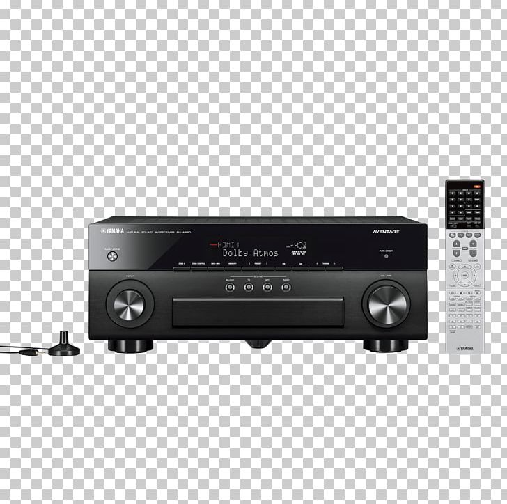 AV Receiver Yamaha AVENTAGE RX-A860 Yamaha AVENTAGE RX-A850 Yamaha AVENTAGE RX-A870 Yamaha AVENTAGE RX-A1070 PNG, Clipart, Audio, Audio Equipment, Audio Receiver, Av Receiver, Computer Network Free PNG Download