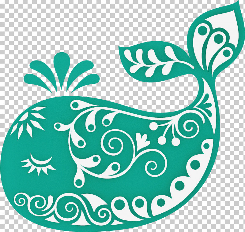 Aqua Turquoise Green Leaf Ornament PNG, Clipart, Aqua, Green, Leaf, Ornament, Turquoise Free PNG Download