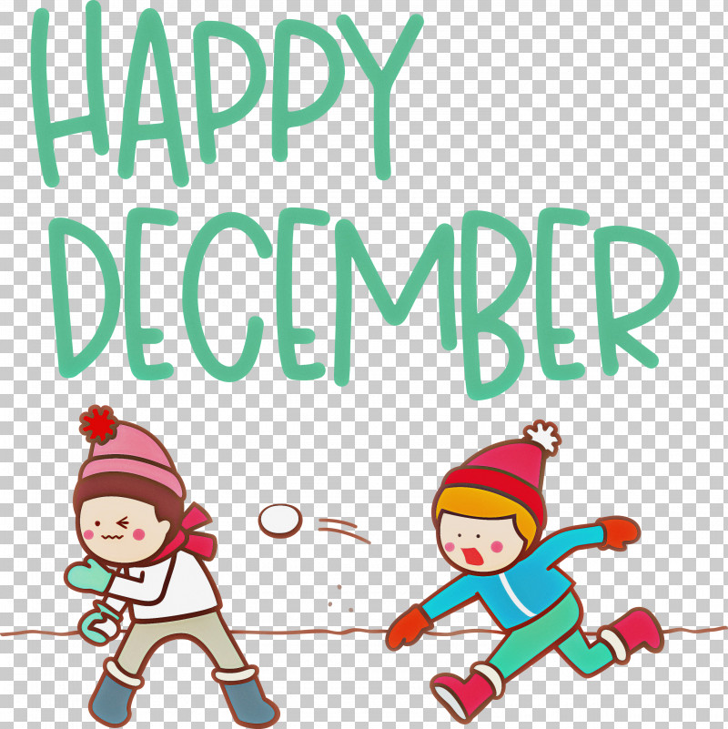 Happy December December PNG, Clipart, Behavior, Cartoon, Character, Christmas Day, Christmas Ornament Free PNG Download